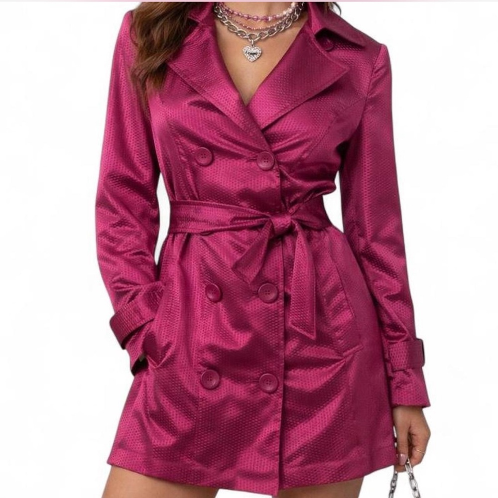 Y2K Hot Pink Peacoat Bratz Core Size M